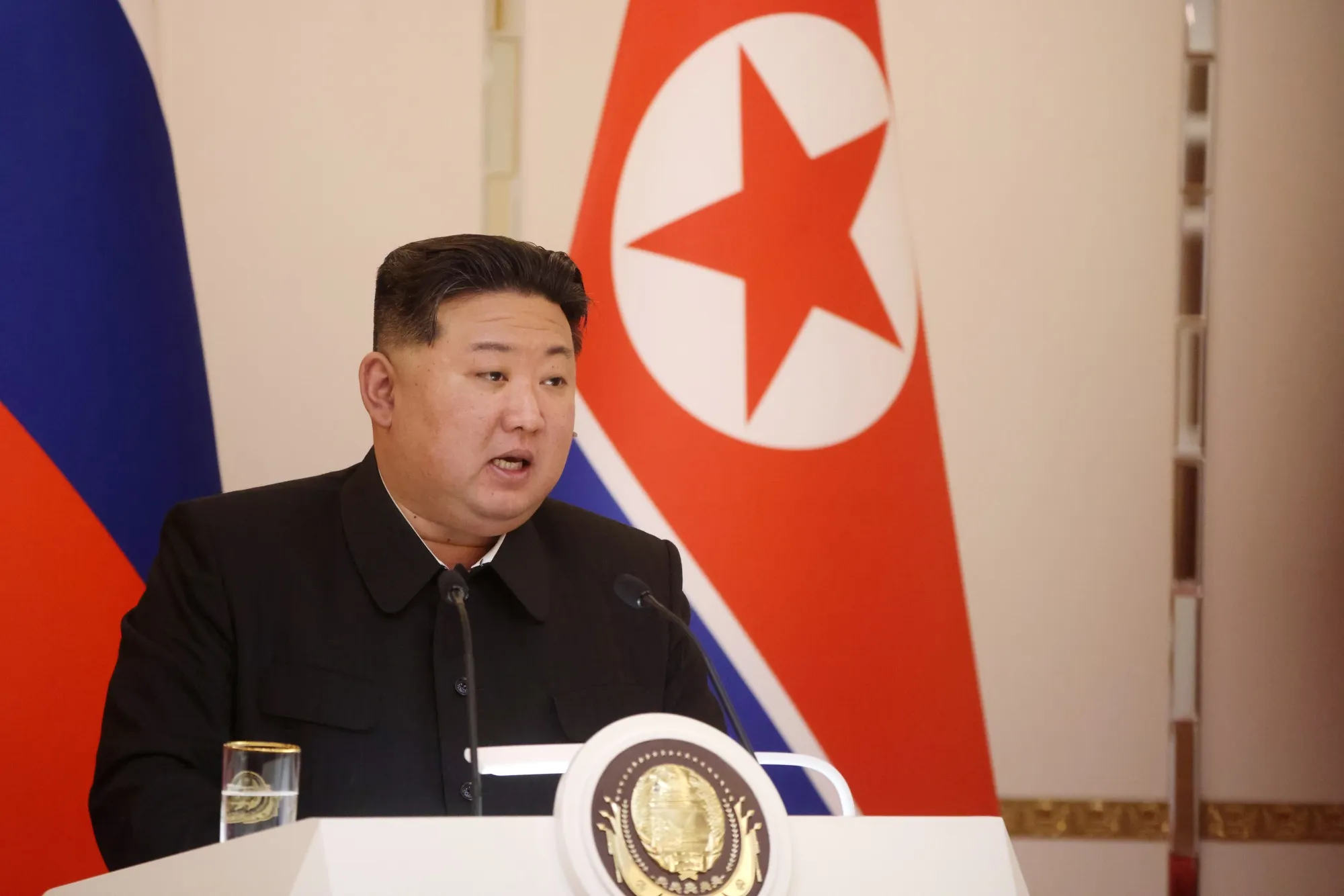 Kim Jong Un in Pyongyang in June 2024.