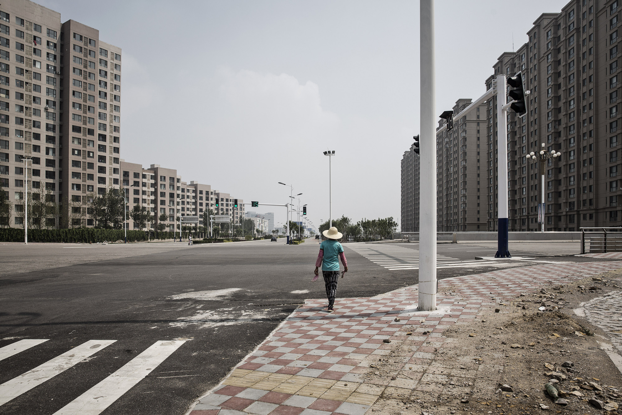 China’s empty apartment towers are a testament to the country’s debt burden.