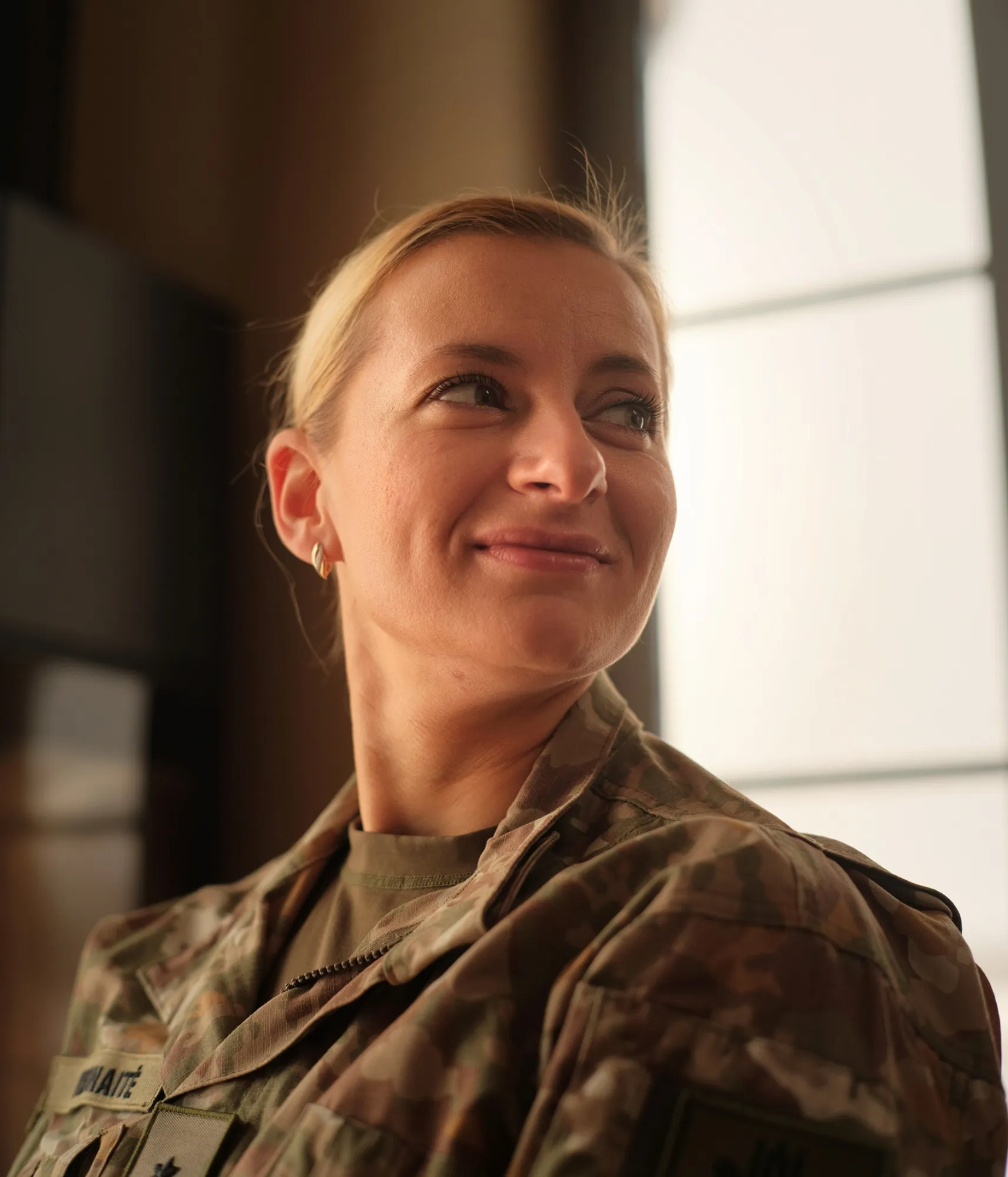 Ada Urbonaitė is a Volunteer Forces soldier in Lithuania’s professional military reserve
