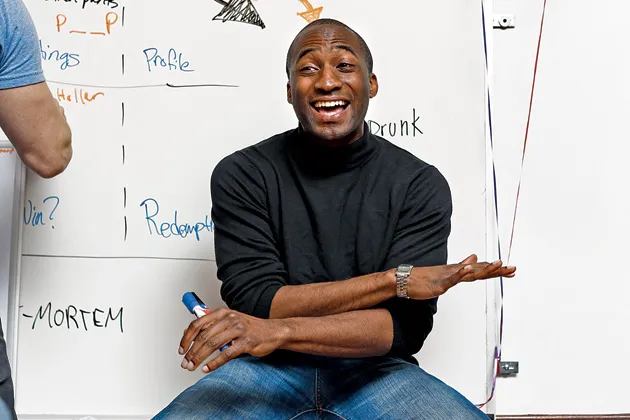 "Being a sports agent is less glamorous than it is on paper," says Roy, now with Plyfe, an online gamemaker