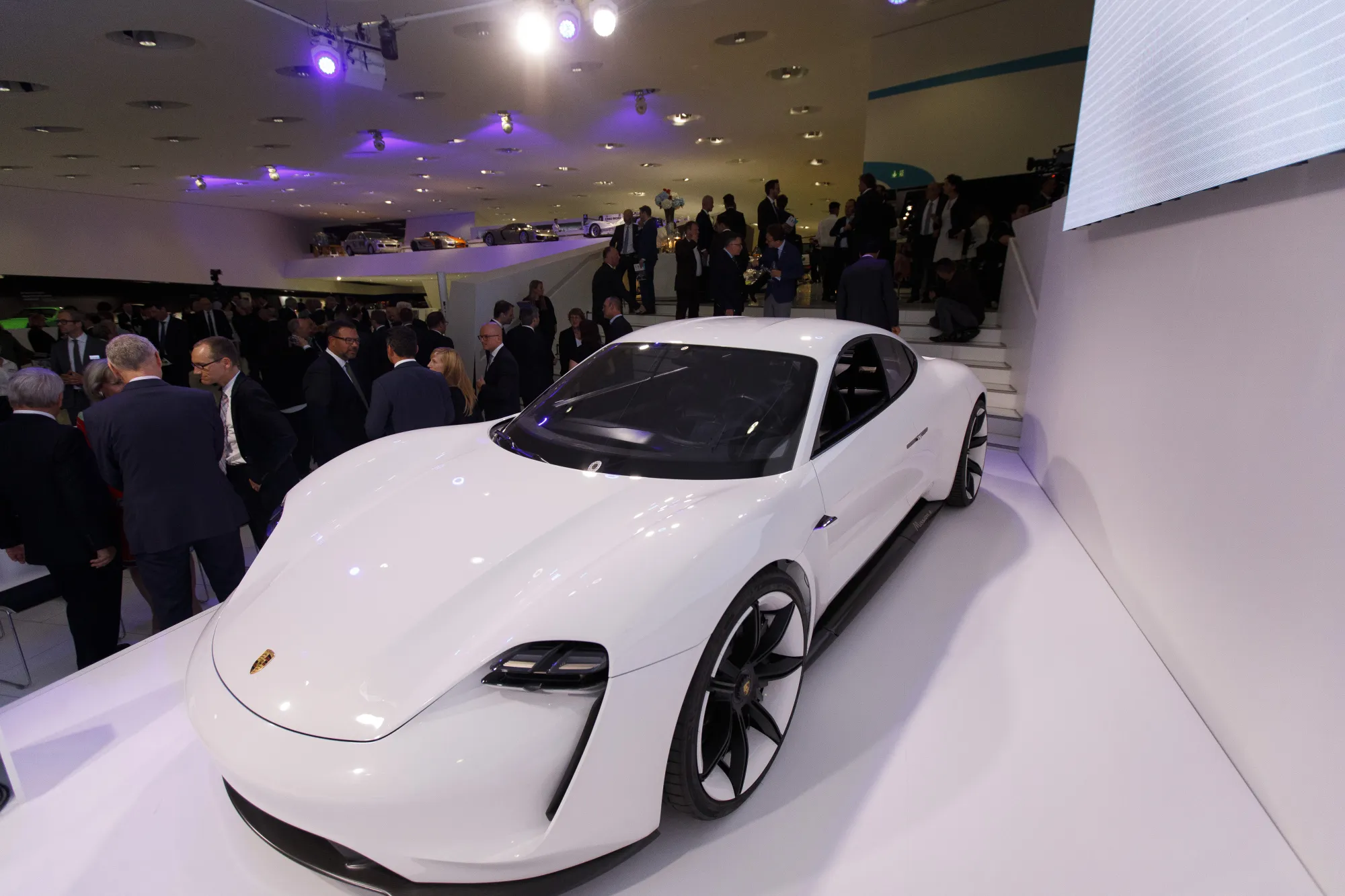 The Porsche Taycan.