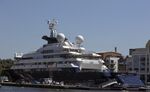 The superyacht “Octopus,” formely owned by the late Paul Allen.