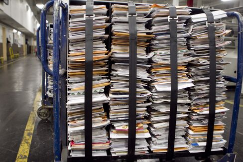U.S. Postal Service on ‘Tightrope’ Loses $15.9 Billion in 2012