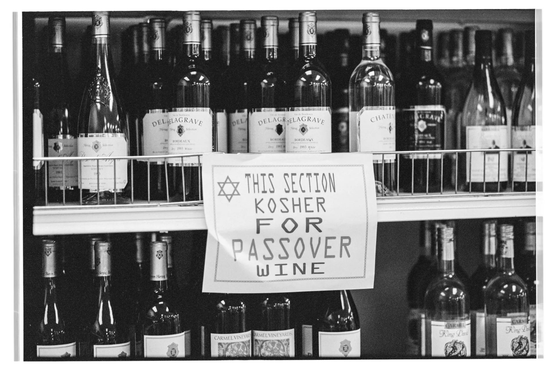 "Kosher for Passover" Sign