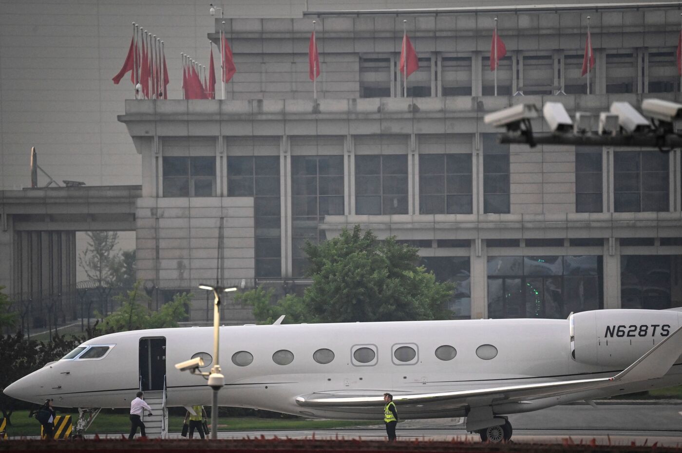 Musk leaving Beijing.&nbsp;