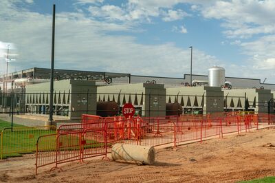 Construction At The First Stargate AI Data Center