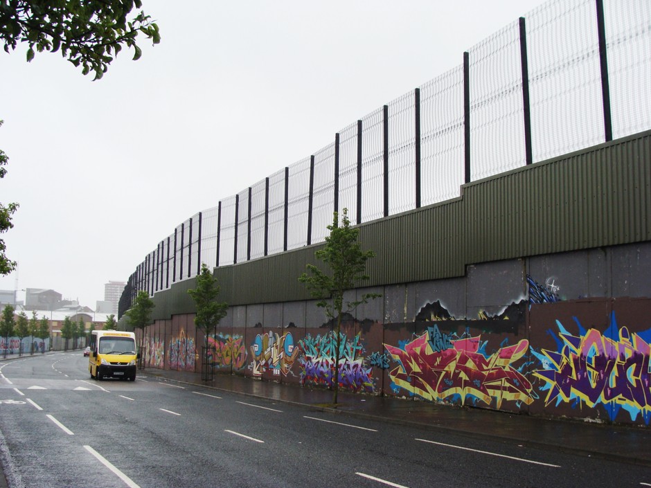 Say goodbye to this Belfast &quot;Peace Wall.&quot;