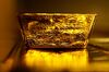 A 12.5 kilogram gold bullion bar sits at a precious metal refinery in Switzerland.