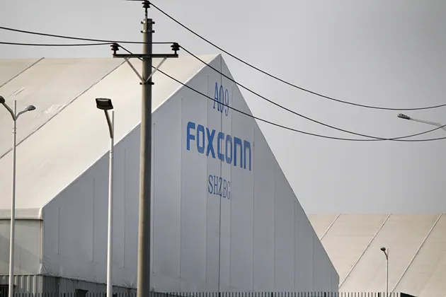 A Foxconn plant in central China