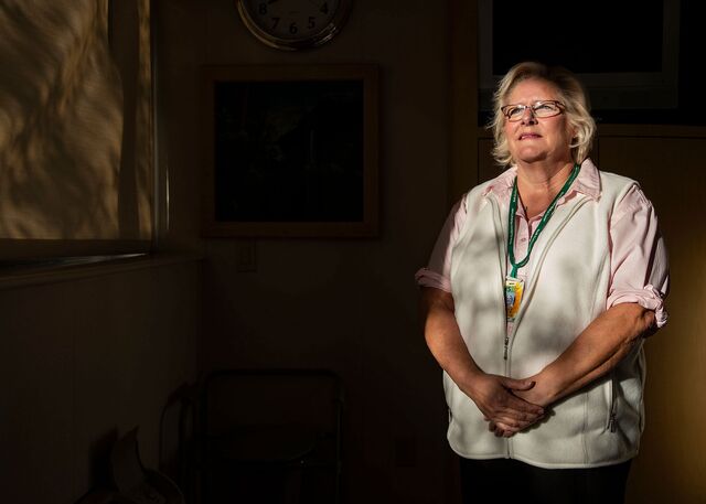 Joanie Perkins’s duties include tracking the federal Covid aid coming into North Sunflower Medical Center.