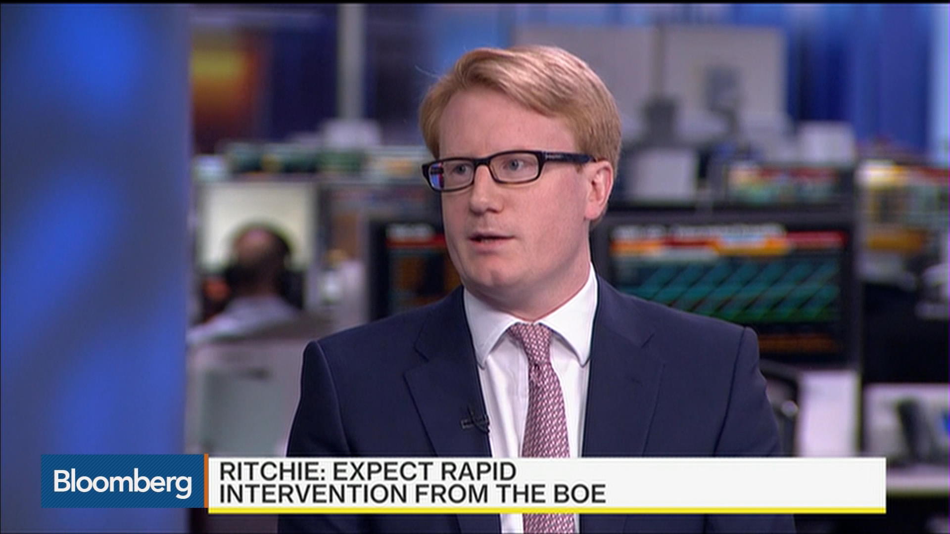 Watch Identify Risks but Find Opportunities, Says Ritchie - Bloomberg