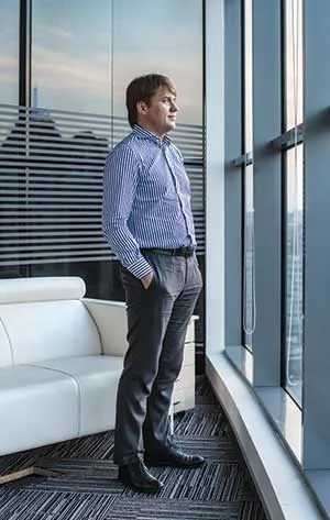 Kiev investment manager Andriy Gerus may be drafted any day