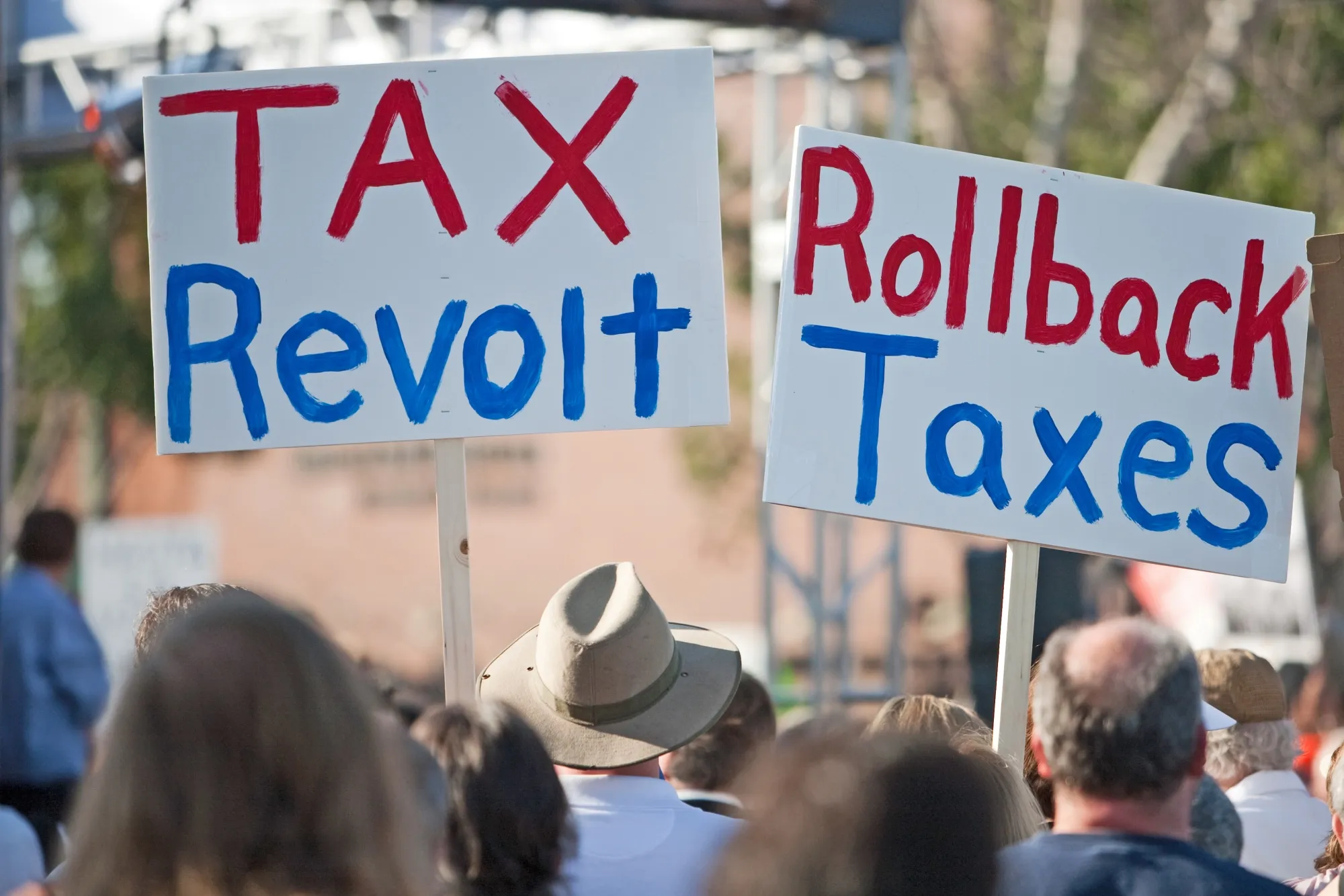 During the Great Depression, many Americans simply refused to pay their taxes. But that can’t happen again, can it?