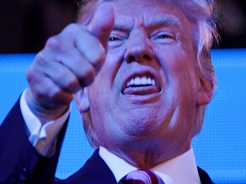Donald Trump at the Republican Convention in Cleveland, Ohio