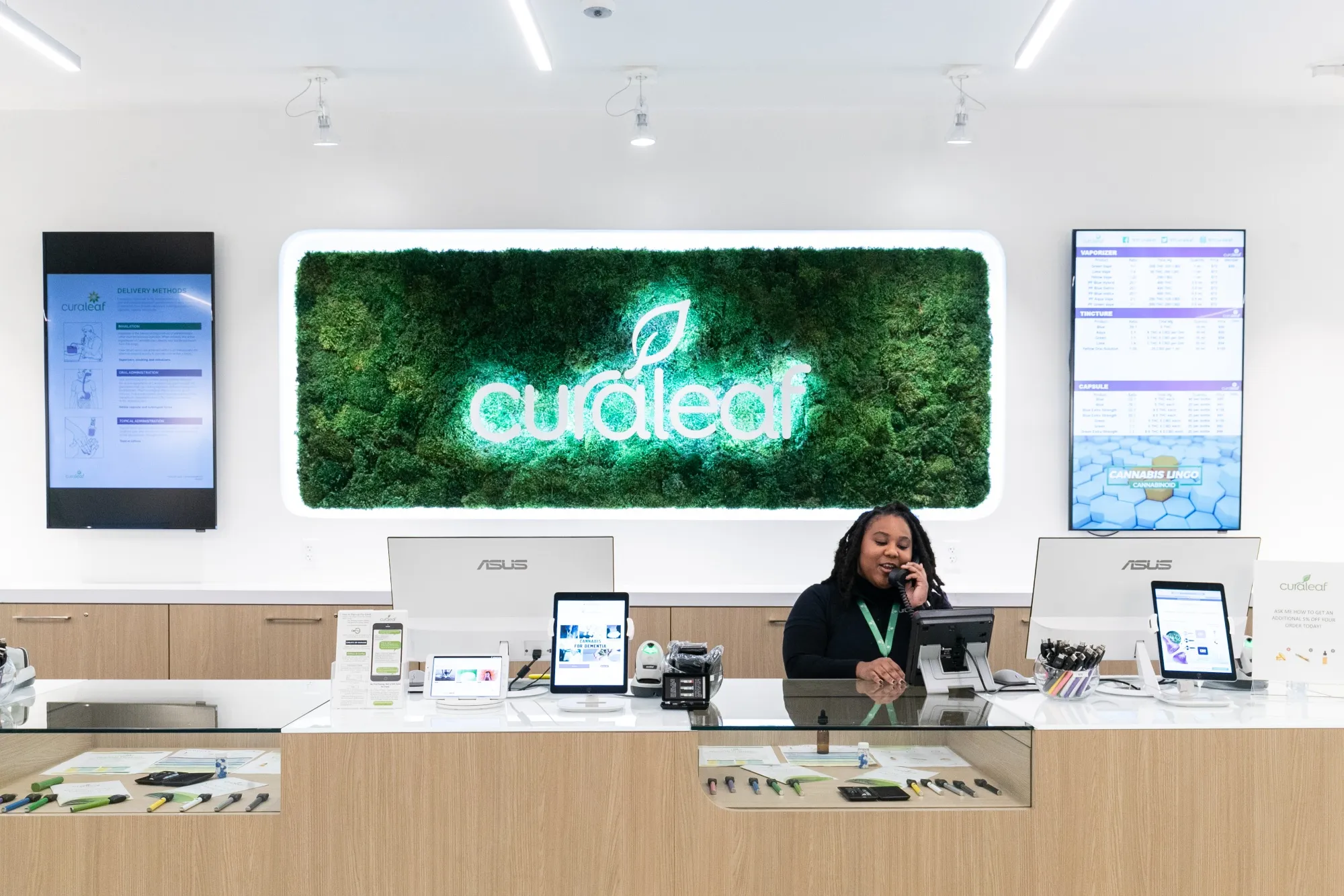 A Curaleaf store in New York.