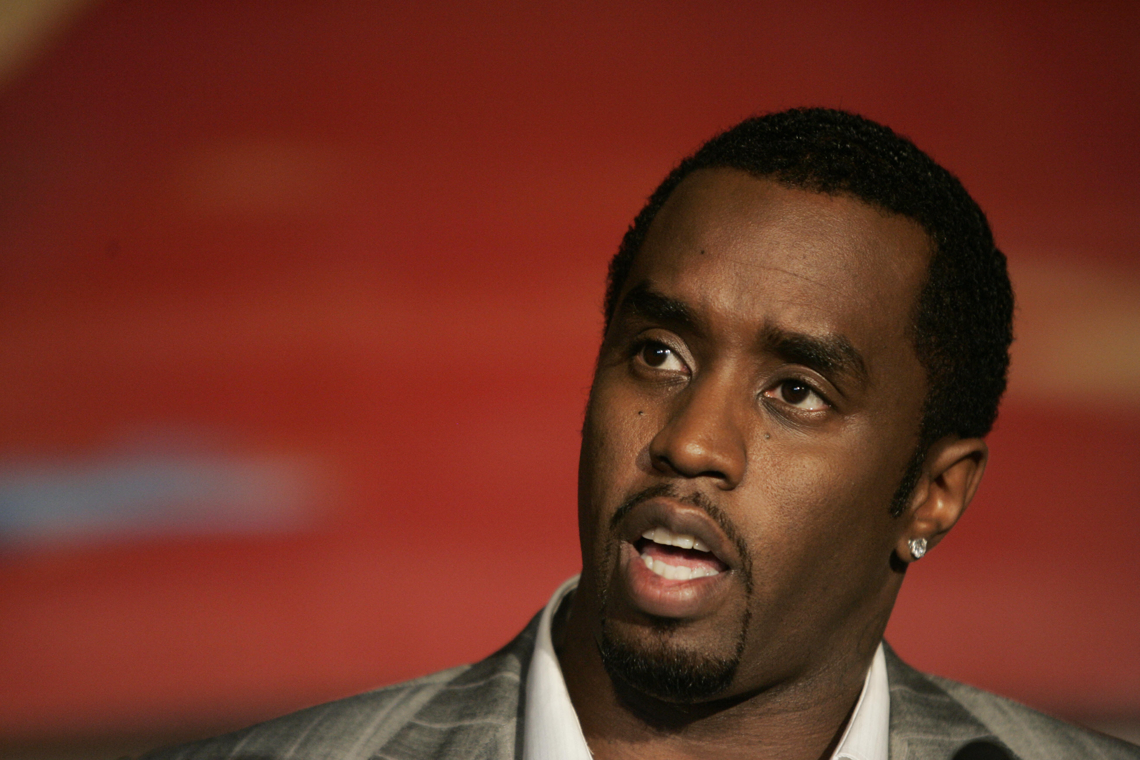 Sean &quot;Diddy&quot; Combs speaks at press confe