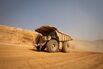 A mining truck.