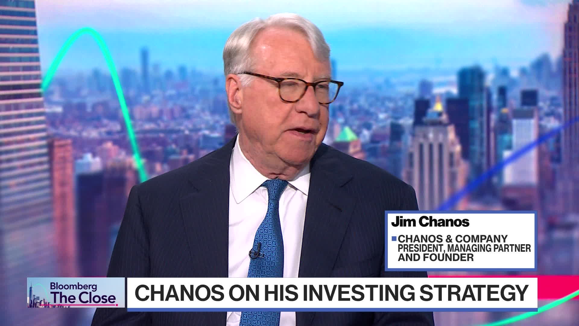 Watch Jim Chanos on Markets, AI and Meme Stocks, Musk's Pay - Bloomberg