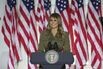 First Lady Melania Trump Speaks During Republican National Convention