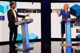 Rishi Sunak And Liz Truss Take Part In The BBC Leadership Debate
