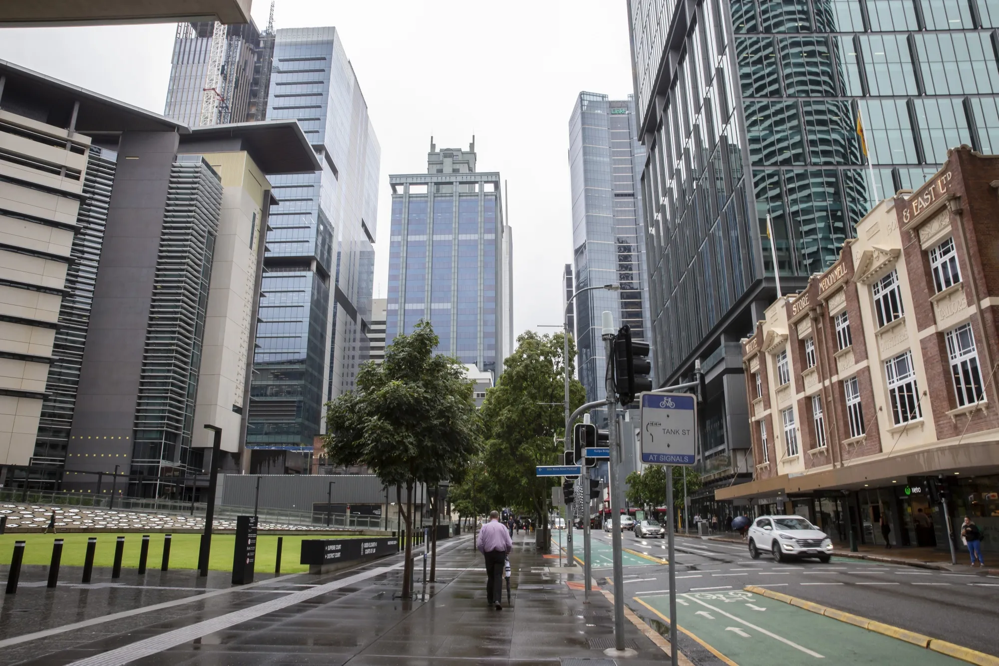 General Views of Brisbane Ahead of Australia GDP Figures