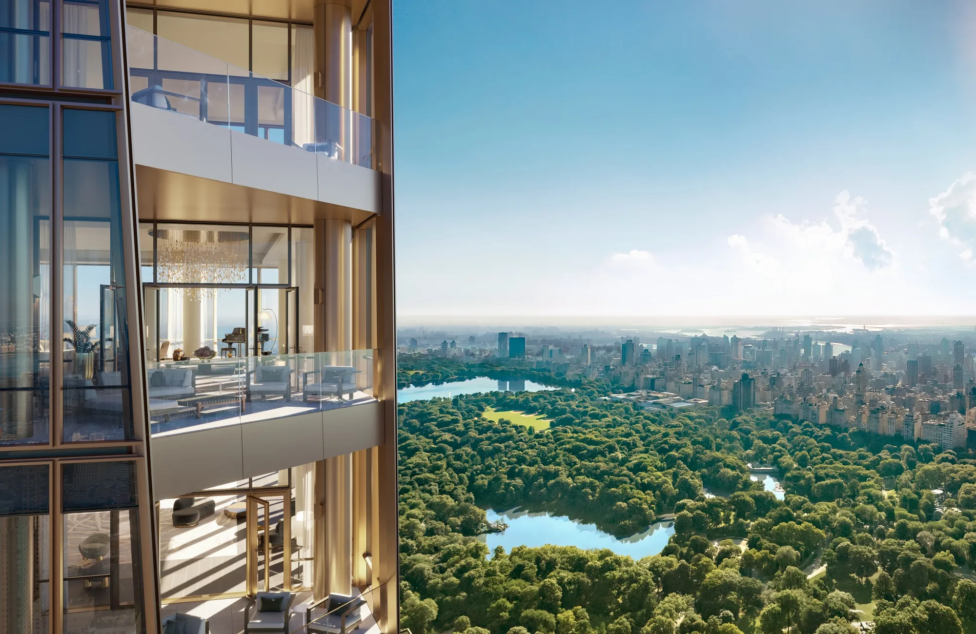 A rendering of 50 W. 66th St. in Manhattan.