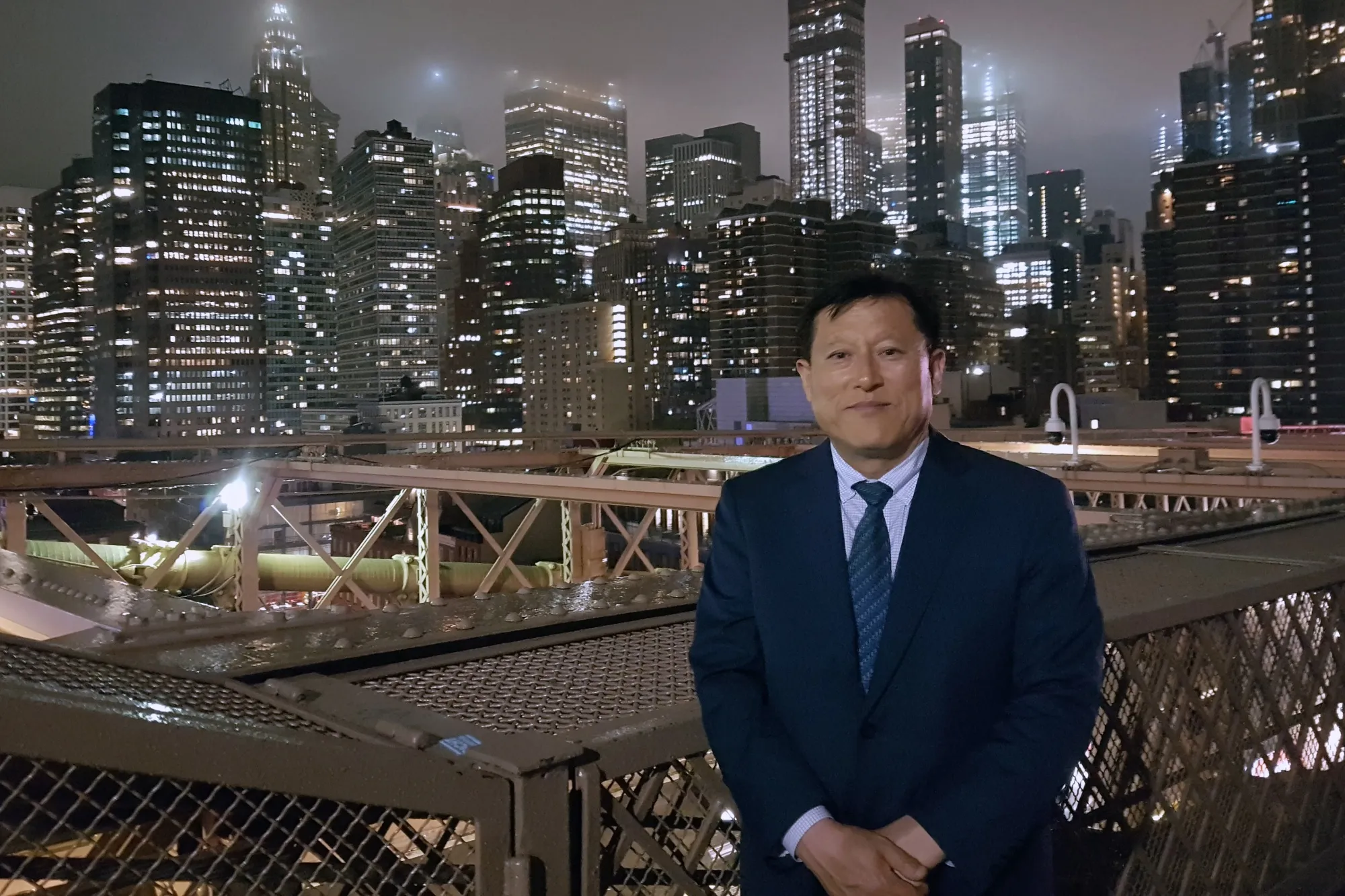 Kim Gwang-ho in New York City.&nbsp;