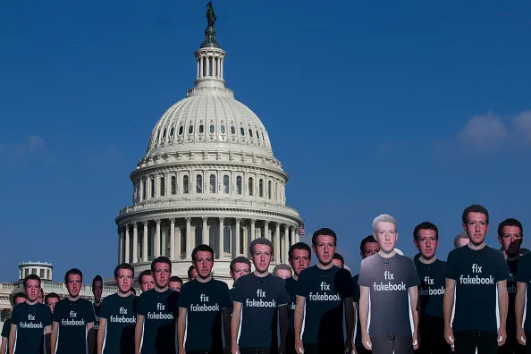 Protesting fake ads.&nbsp;
