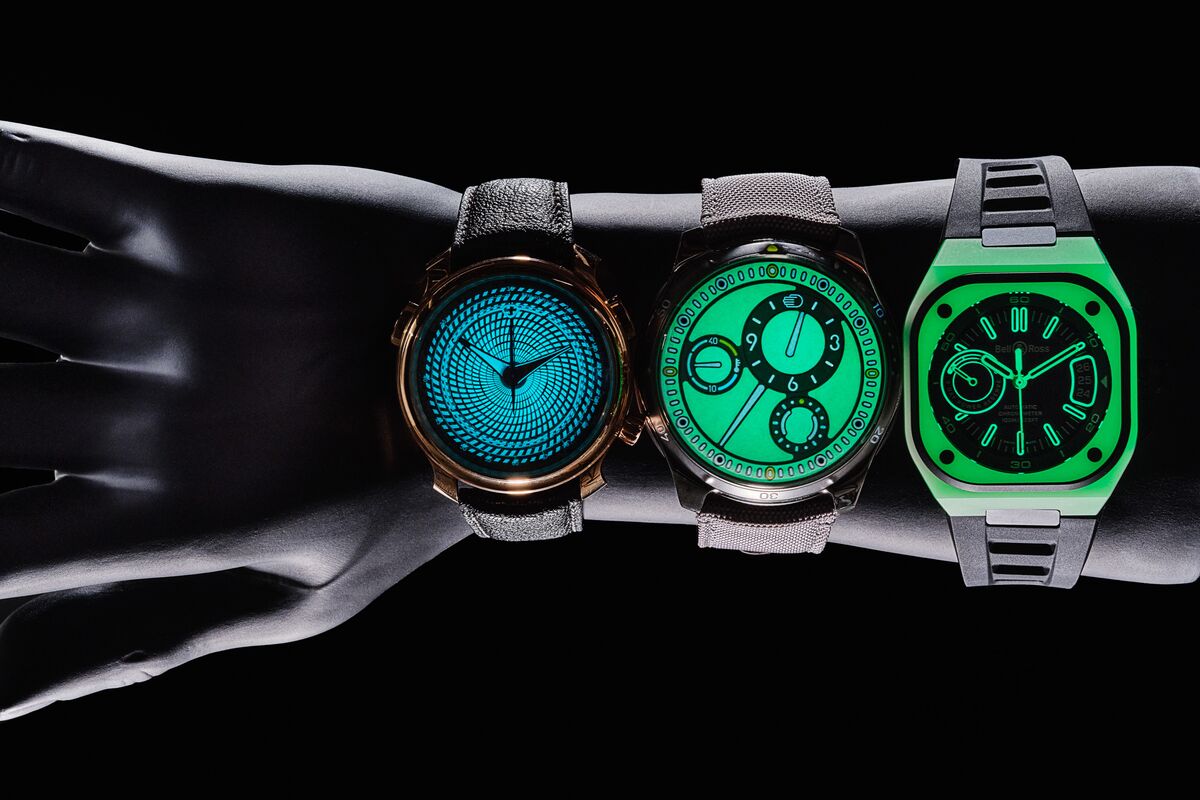 ice glow in the dark watch