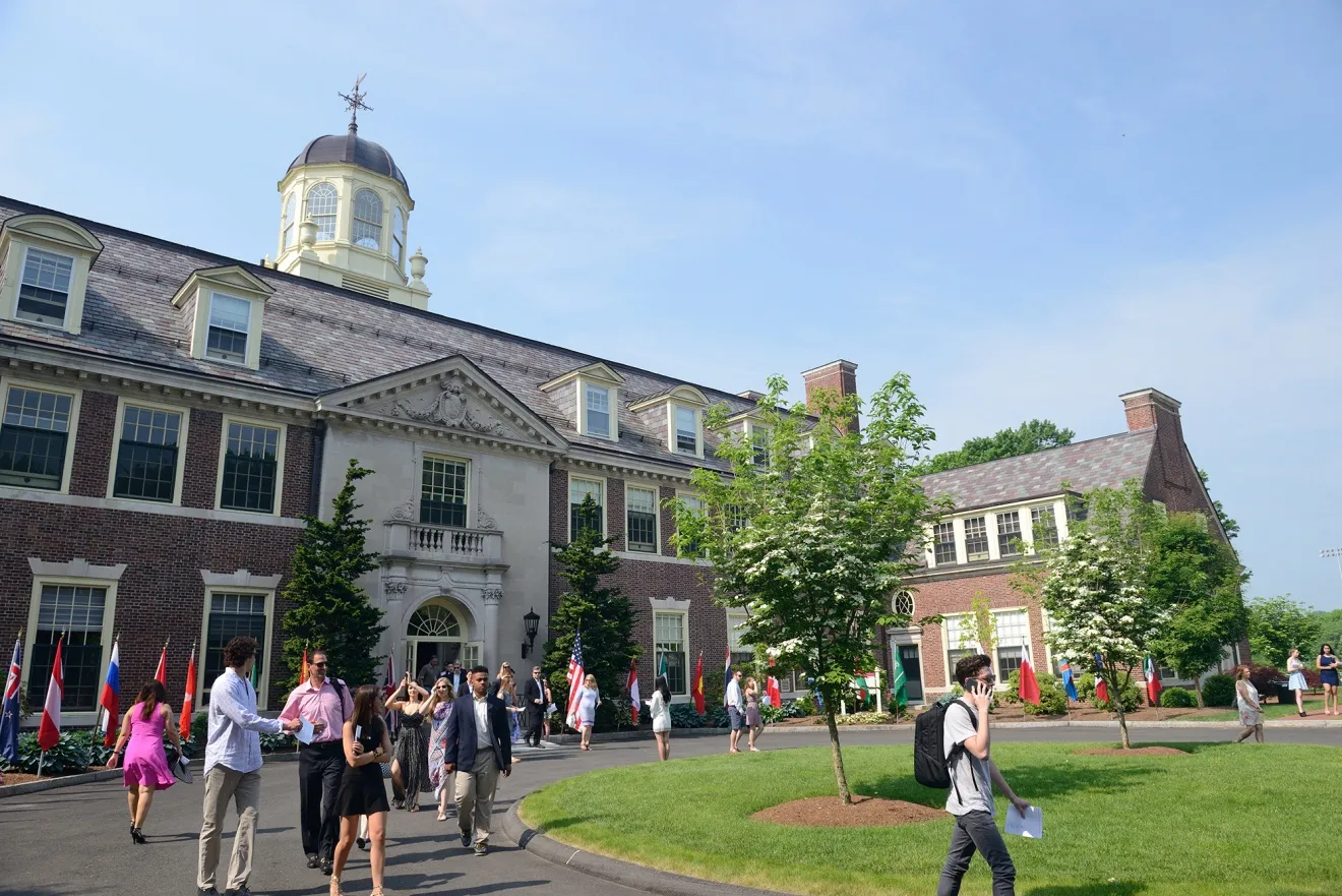 Founders Hall at Loomis Chaffee School in Windsor, Connecticut