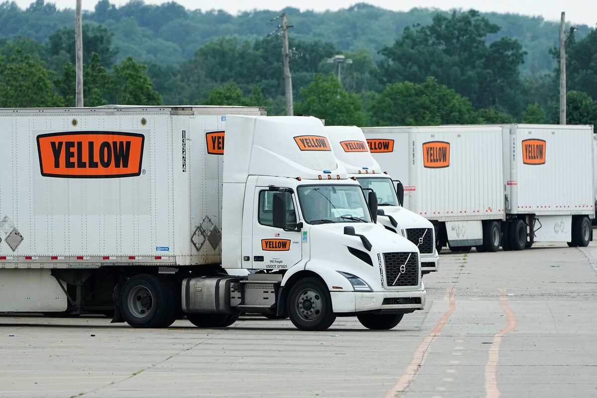 Trucking Company Yellow Shuts Down After Financial Struggles, Union ...