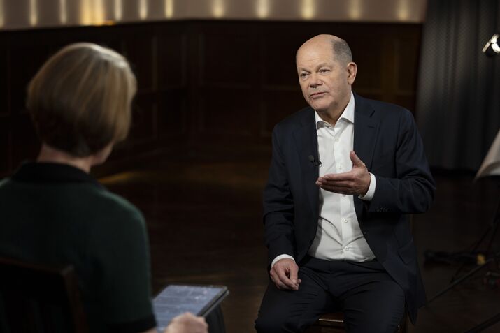 Germany's Chancellor Olaf Scholz Interview