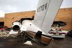 A crash at Teterboro Airport in New Jersey on Feb. 2, 2005.
