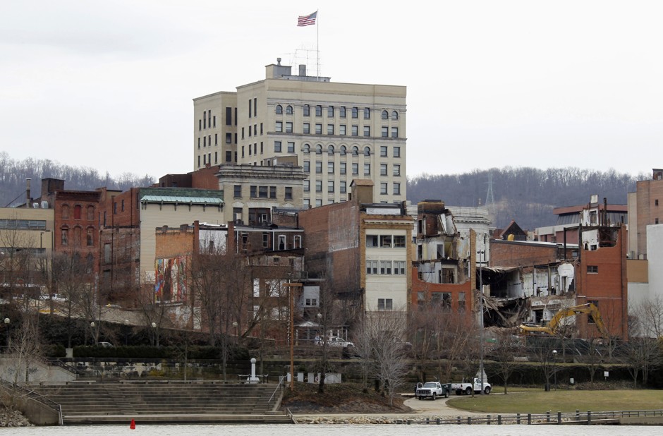 A view of the riverfront in Wheeling, West Virginia. The Appalachian Regional Commission has been working to support economically depressed areas in Appalachia.