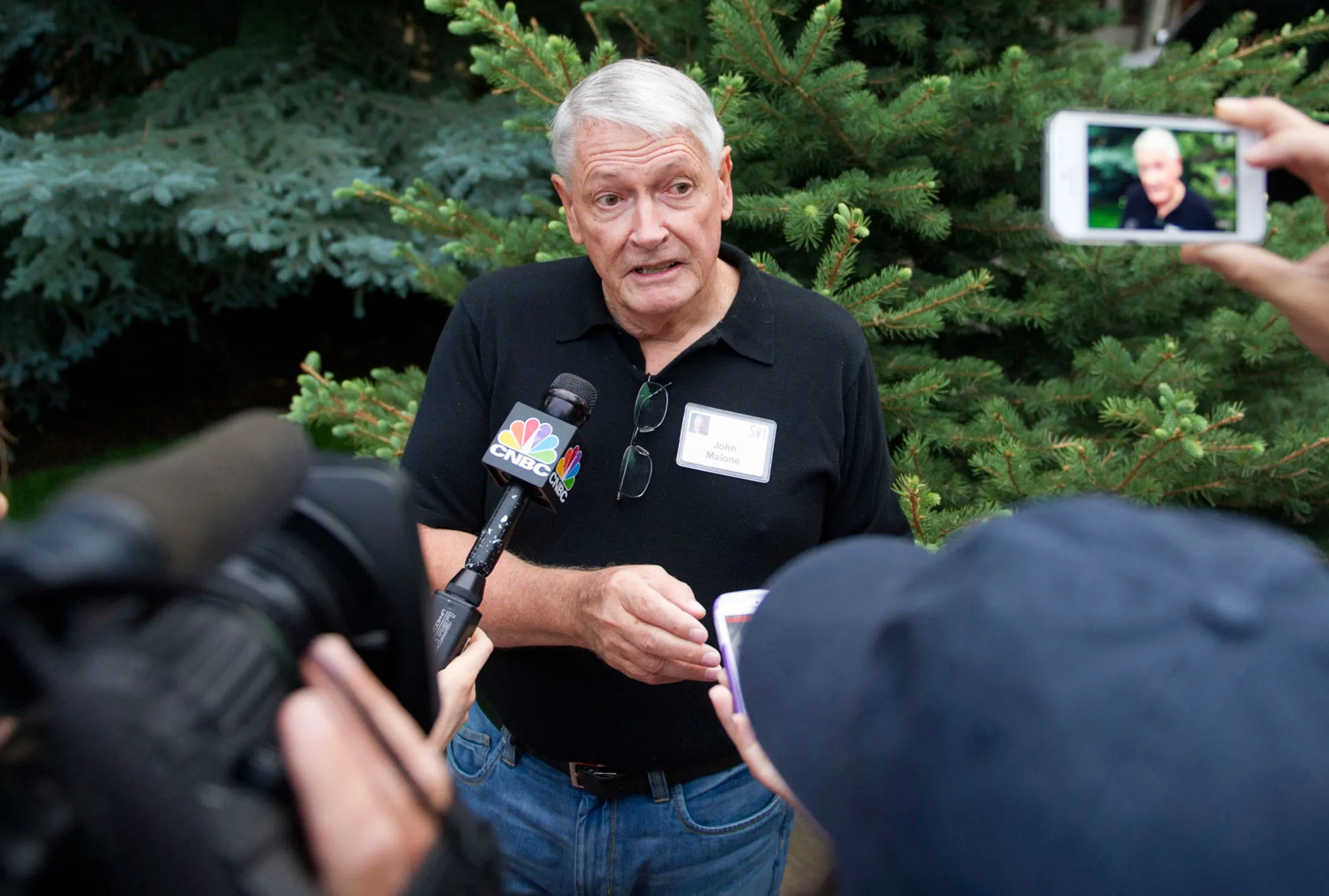 John Malone is the chairman of three publicly traded companies: Liberty Media, Liberty Global and Liberty Interactive.
