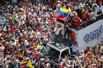 'Gran Protesta Mundial por la Verdad' Opposition Protest in Caracas