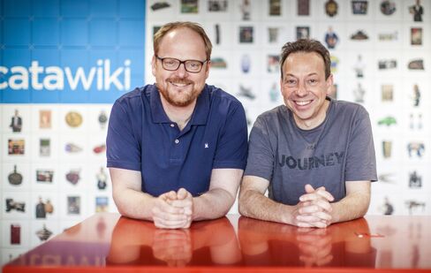 Rene Schoenmakers, right, and Marco Jansen