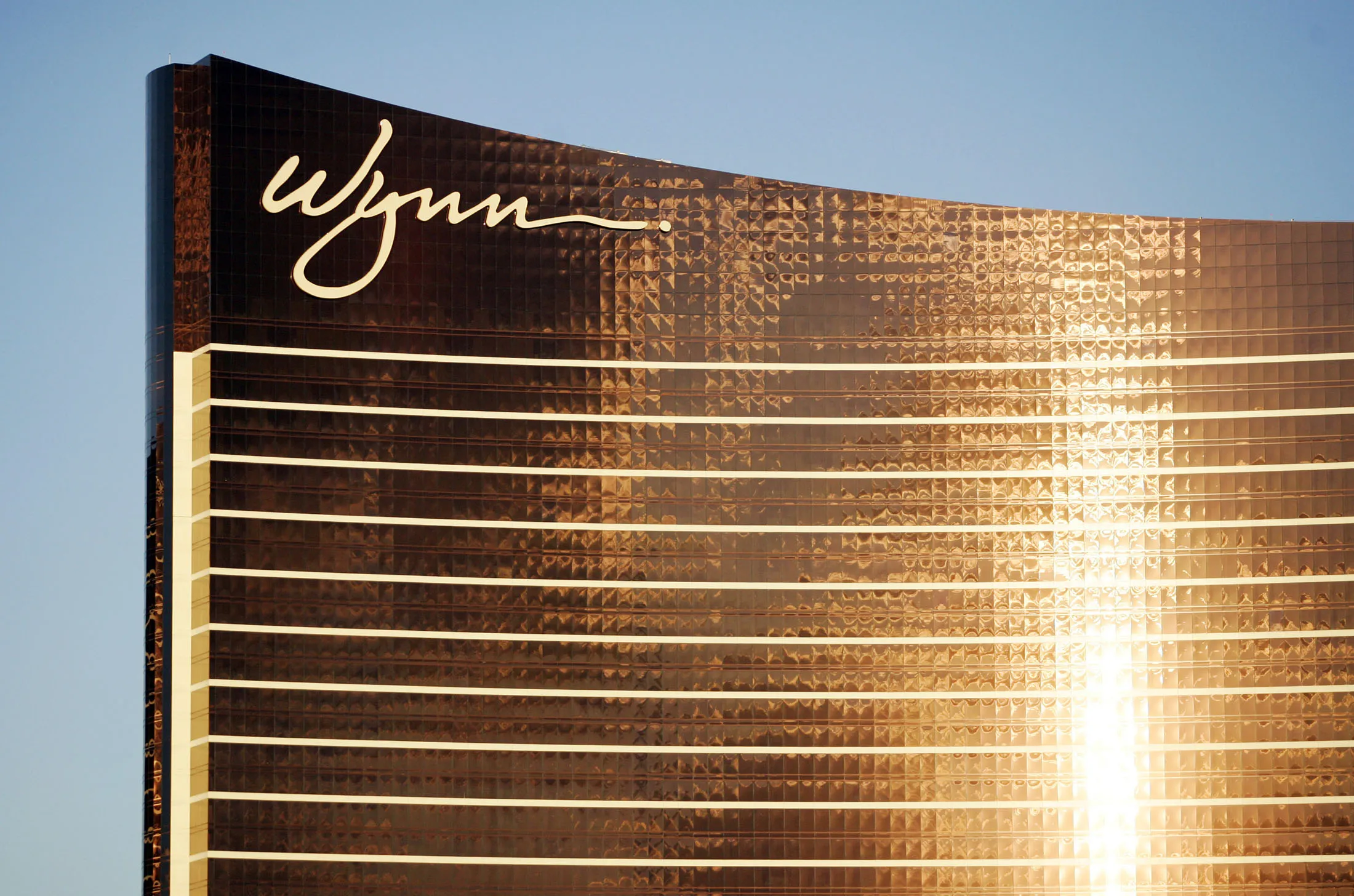 The Wynn Resorts Hotel and Casino in Las Vegas, Nevada.
