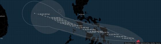 Typhoon Hits Philippines on Christmas Eve, Disrupting Travel