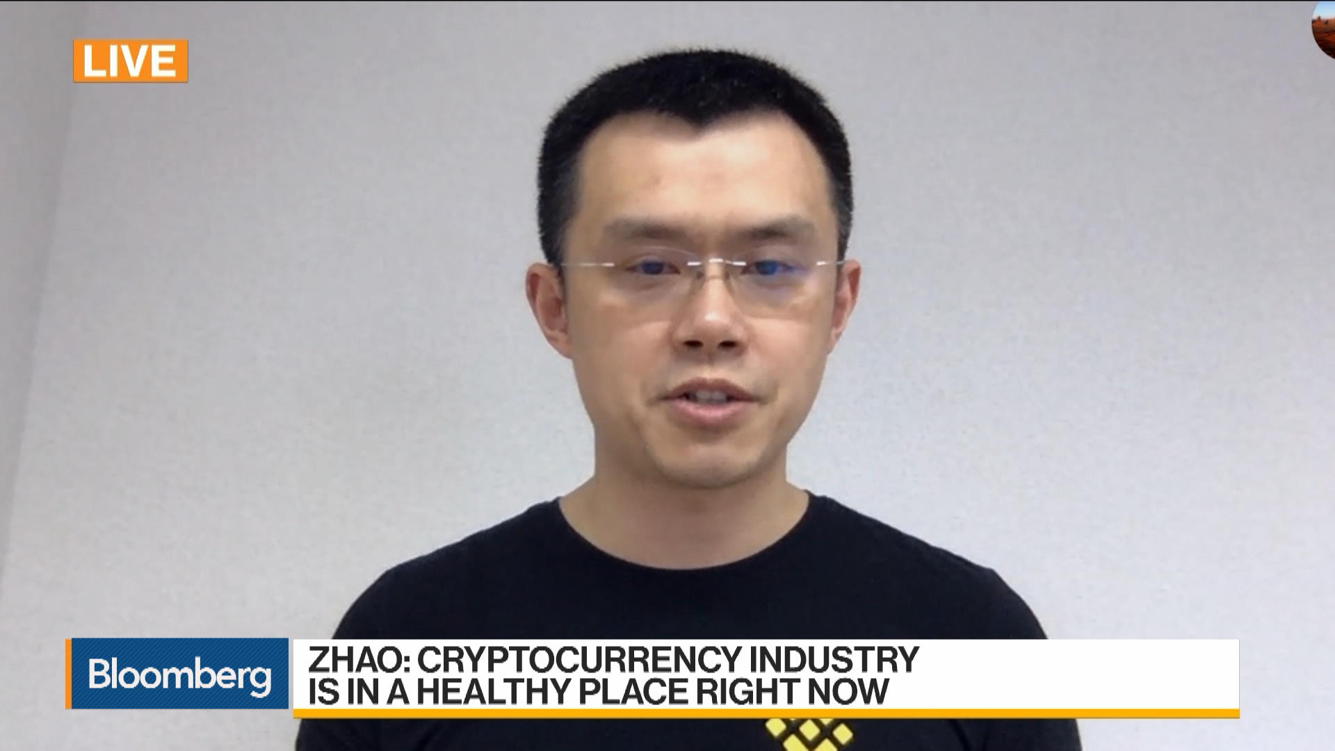 Binance CEO Zhao Says 'Very Confident' in Cryptocurrency ...