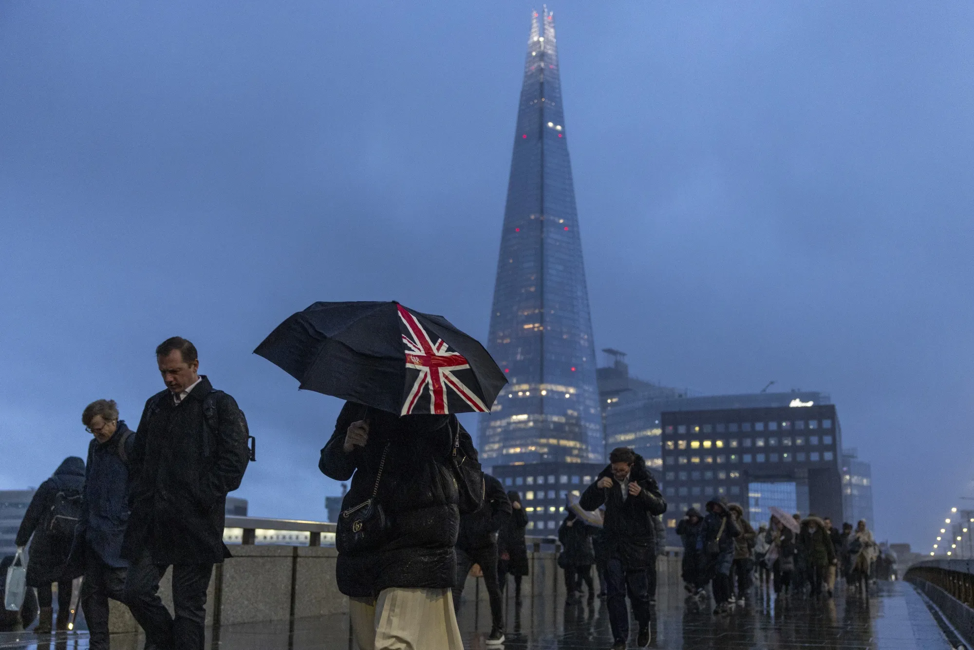 UK Commuters On The First Full Week Of 2025