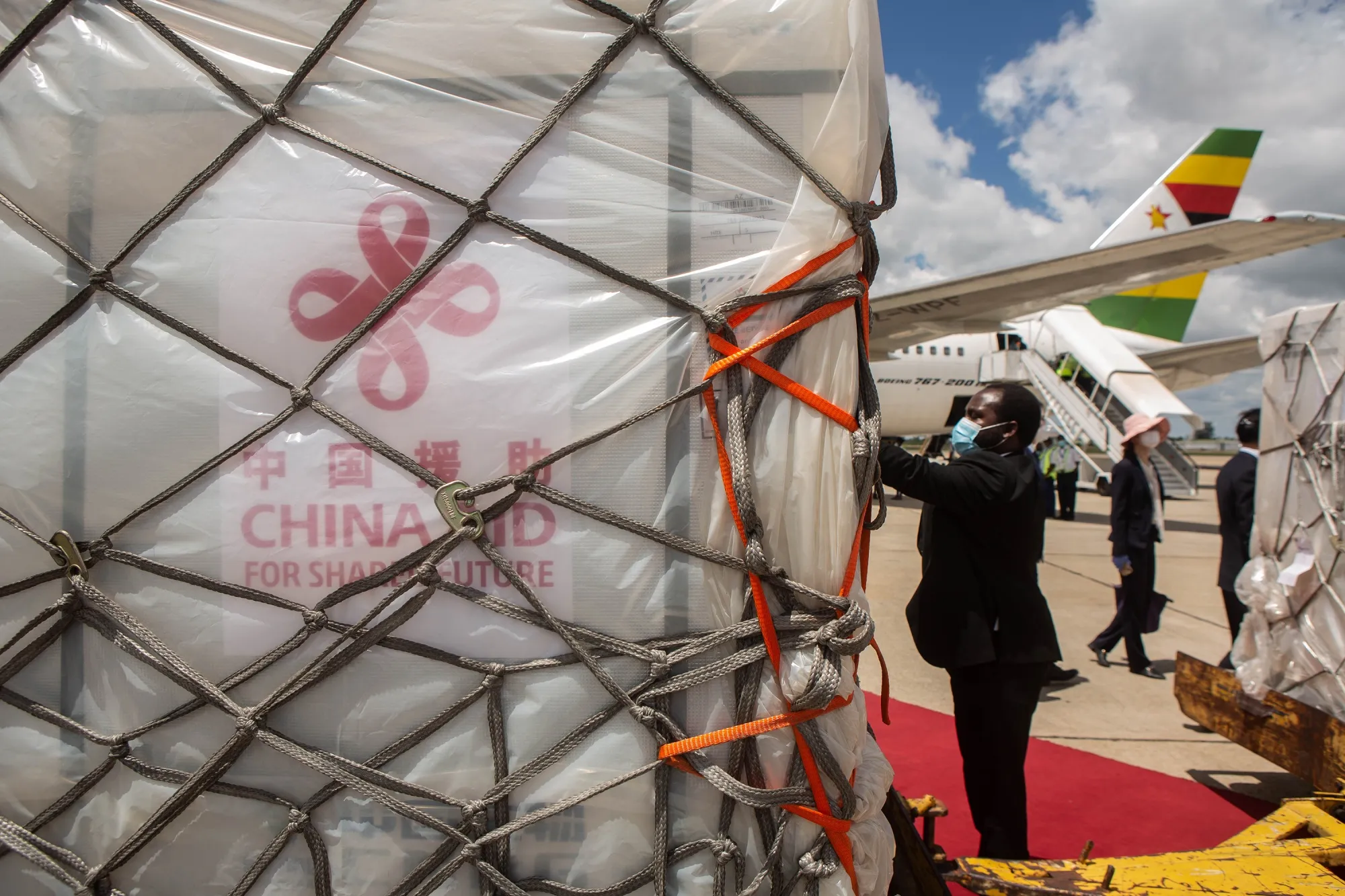 Zimbabwe is one of a dozen African countries to receive donated vaccines from China.&nbsp;