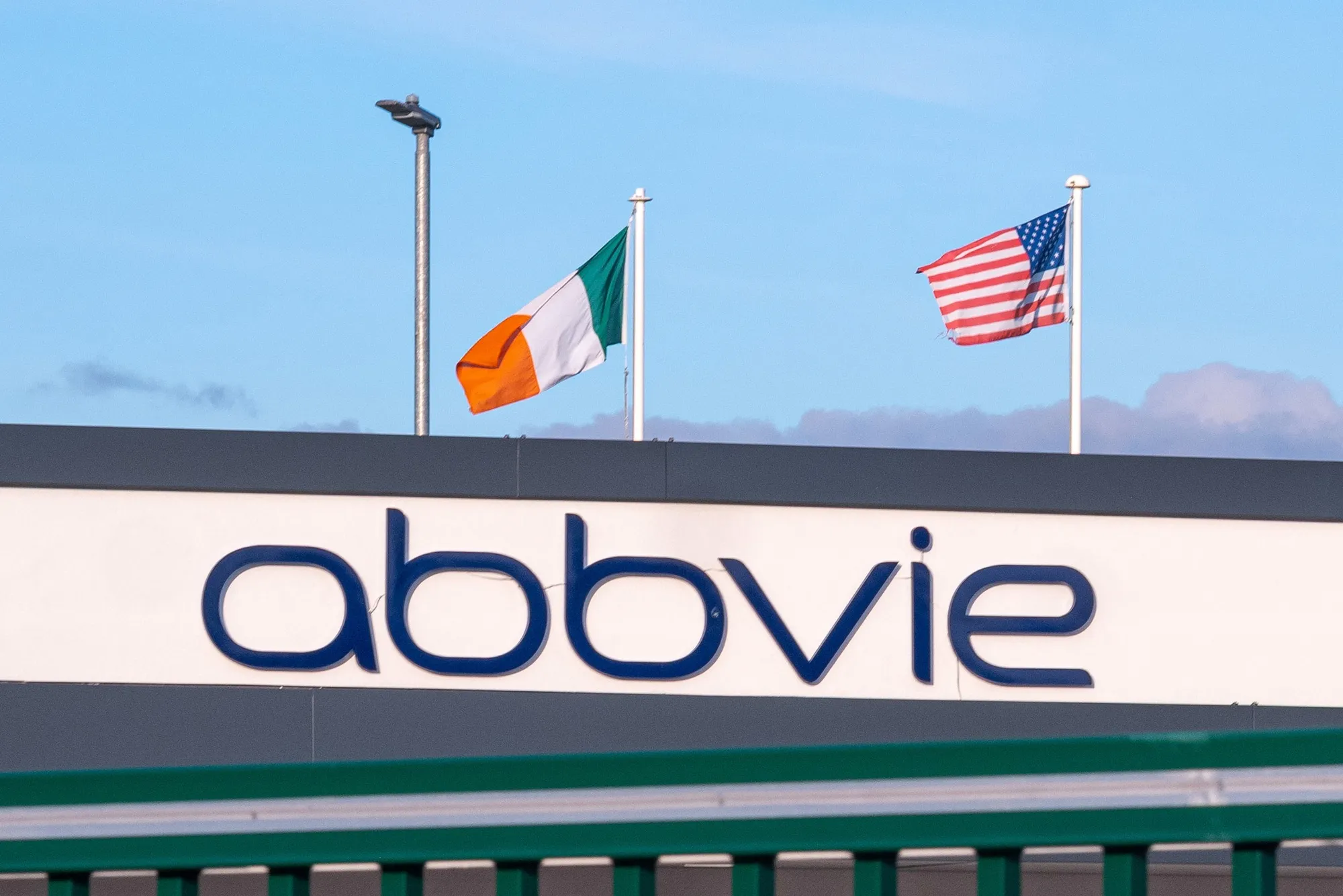 An AbbVie Inc. pharmaceutical manufacturing facility in Sligo, Ireland.
