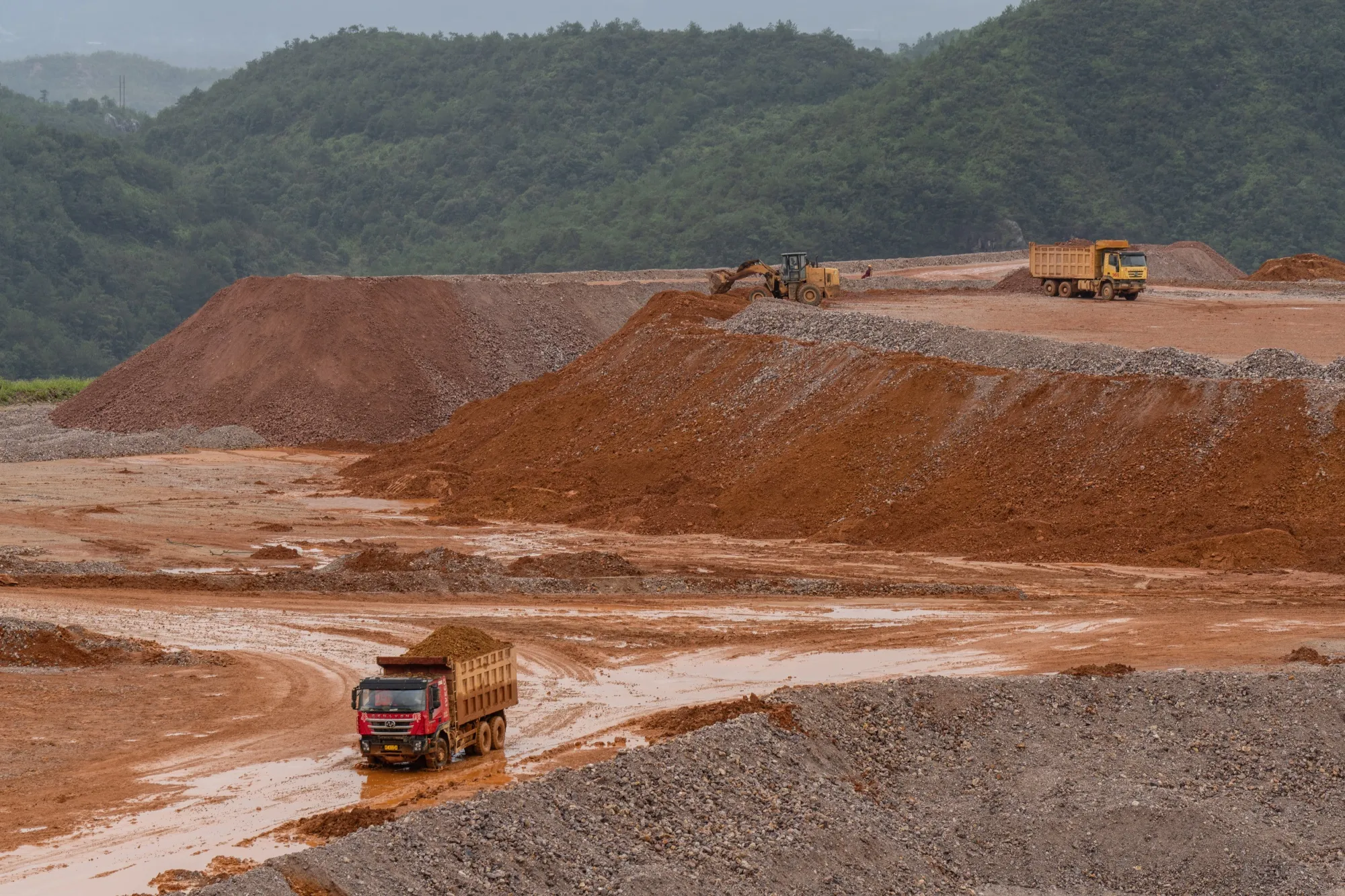A copper mine in Longyan,&nbsp;China.