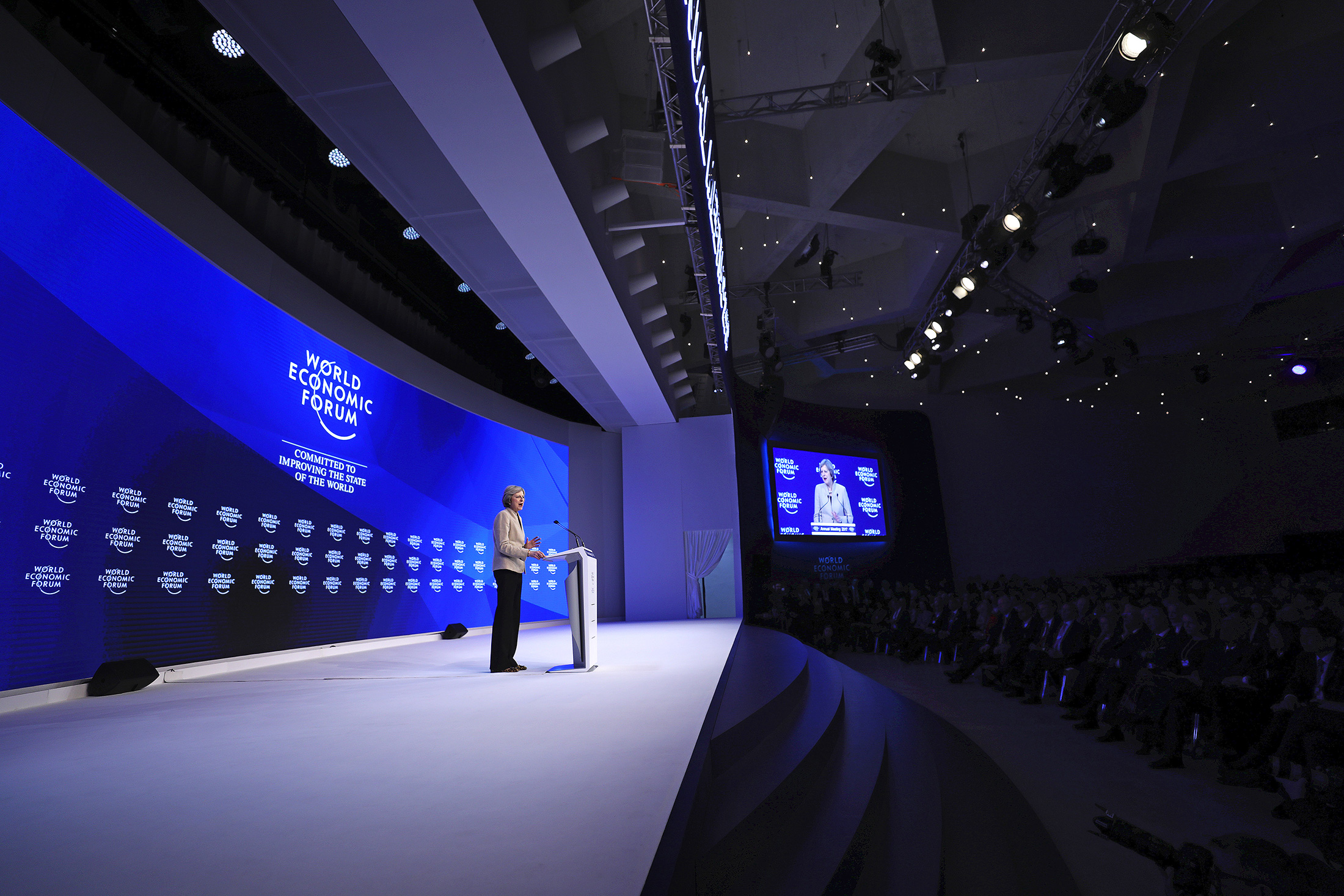 The Davos World Economic Forum in Pictures Bloomberg