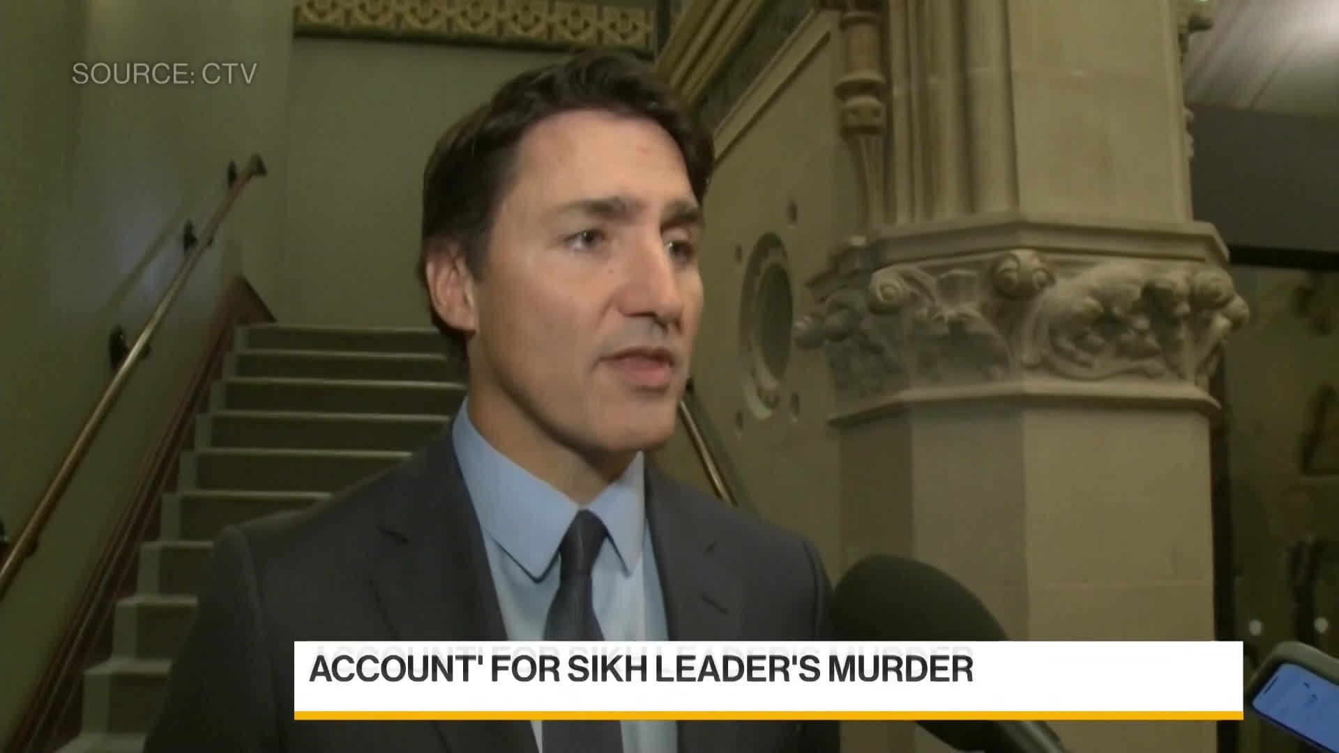 Watch Canada's Trudeau Vows To Hold People To Account For Sikh’s Murder ...