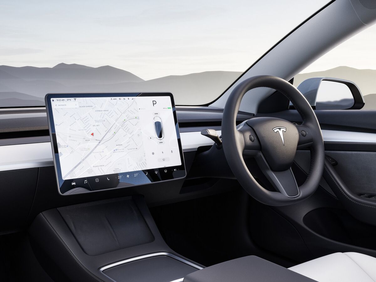 Tesla model 3 Interior