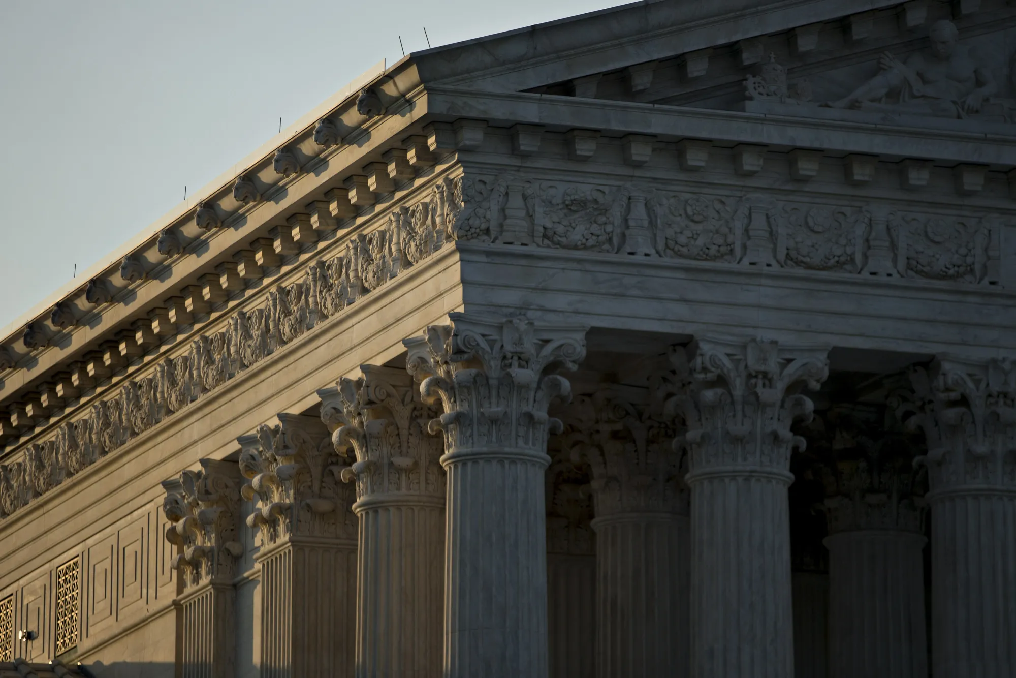 The U.S. Supreme Court stands in Washington, D.C., U.S.