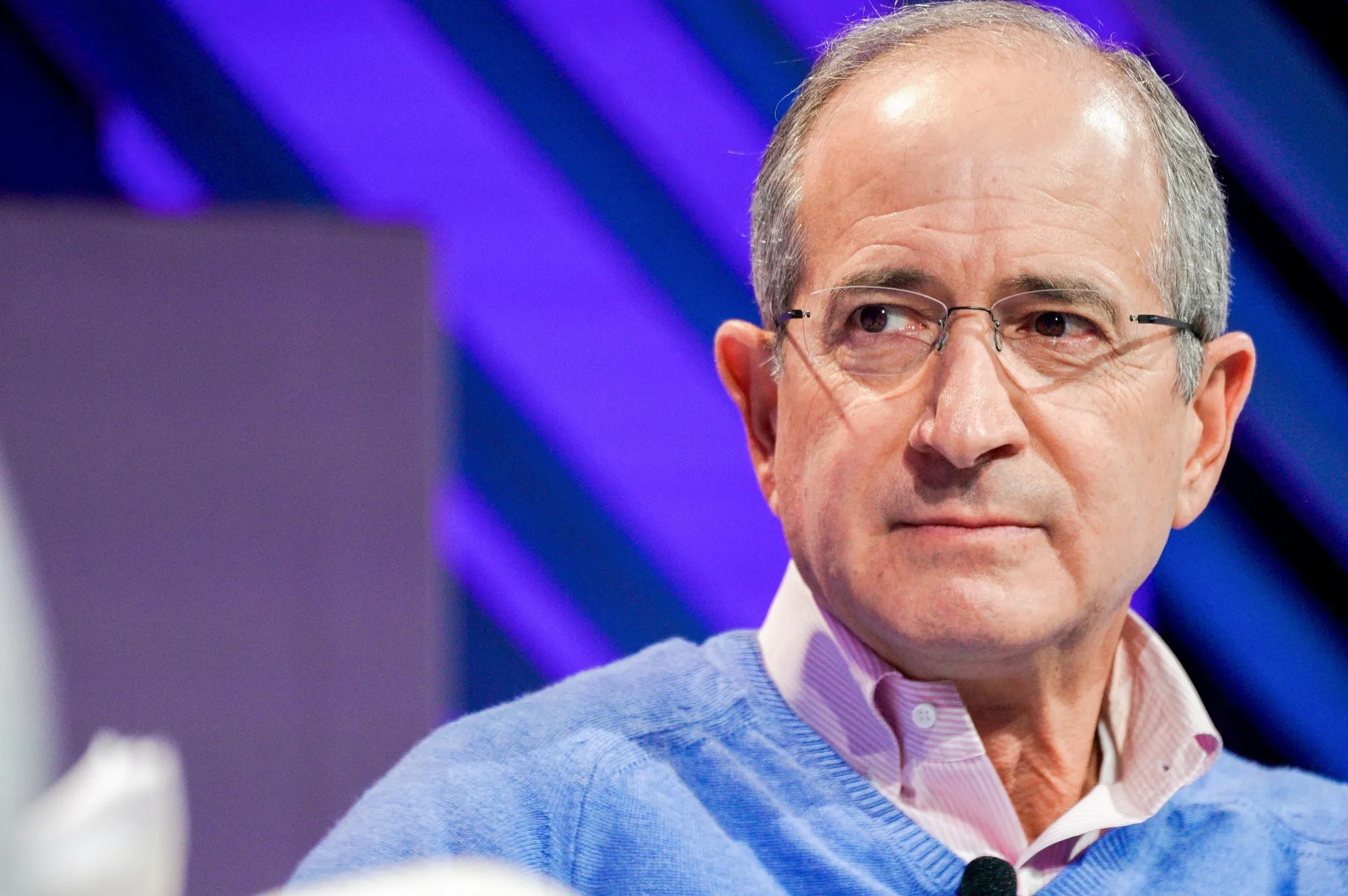Brian Roberts, CEO of Comcast, during the Bloomberg Screentime event in Los Angeles on Oct. 10, 2024.&nbsp;