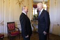 U.S. President Biden Meets Russia's President Putin in Switzerland
